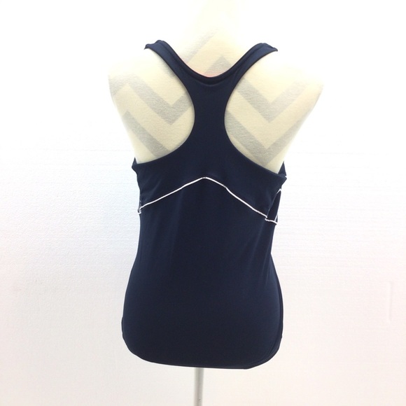 ASICS Women’s Blue Racerback Athletic Tank Top - Picture 3 of 8